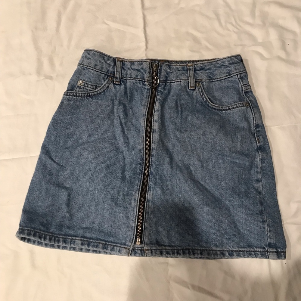 jean skirt